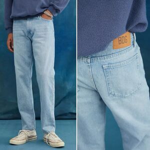 Men’s BDG UO Vintage Slim Fit Light Wash Jeans - Size 36x32
